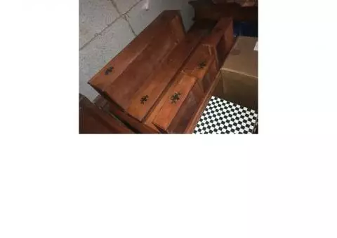 Antique dresser solid wood
